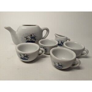 Vintage Childs Duck Tea Set
